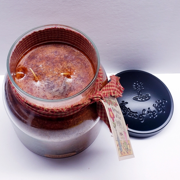 MAPLE SYRUP PANCAKES -A Cheerful Giver- Papa Jar Scented Candle, 34 oz - Picture 3 of 11